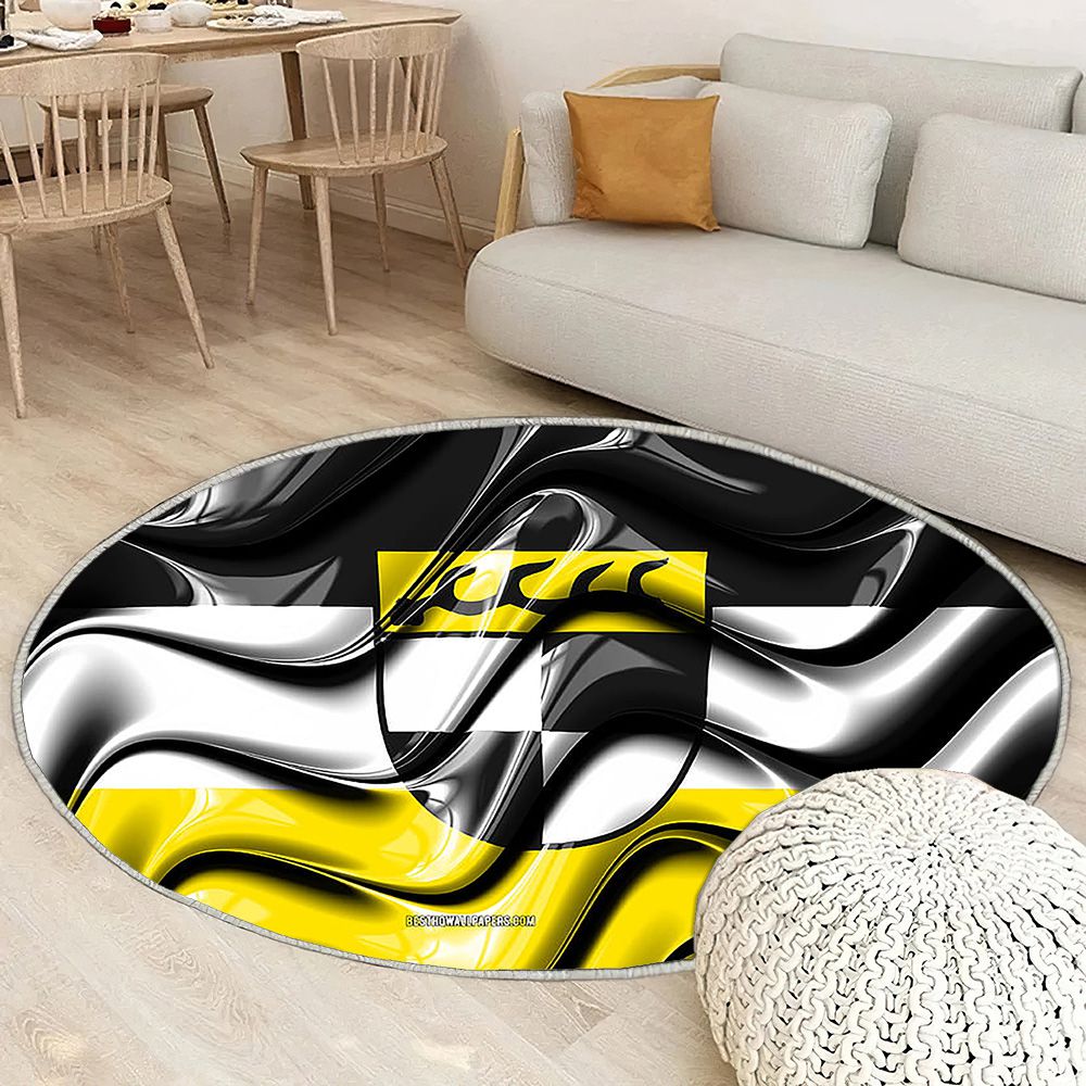 Balingen Drapeau Villes D'Allemagne Tapis Sol - Tapis De Salon, Balingen Balingen Villes allemandes Tapis Art, Tapis pour la décoration de la maison