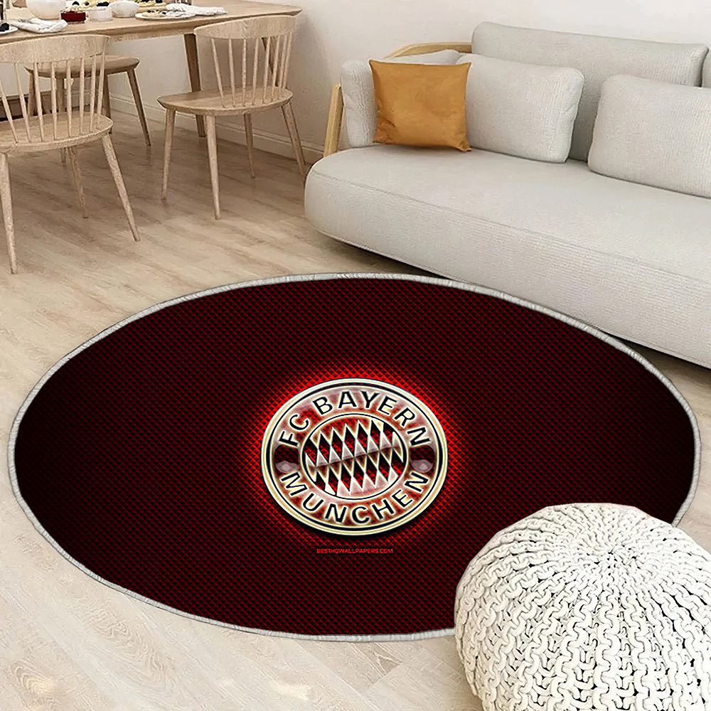 Bayern Munchen Fc Tapis Sol - Tapis De Salon, Football Bundesliga Rouge Tapis Art, Tapis pour la décoration de la maison