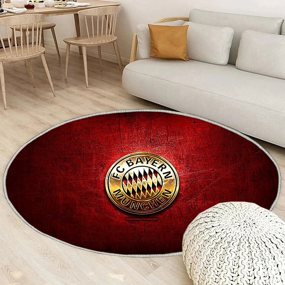 Bayern Munchen Fc Tapis Sol - Tapis De Salon, Bundesliga Football Rouge Tapis Art, Tapis pour la décoration de la maison