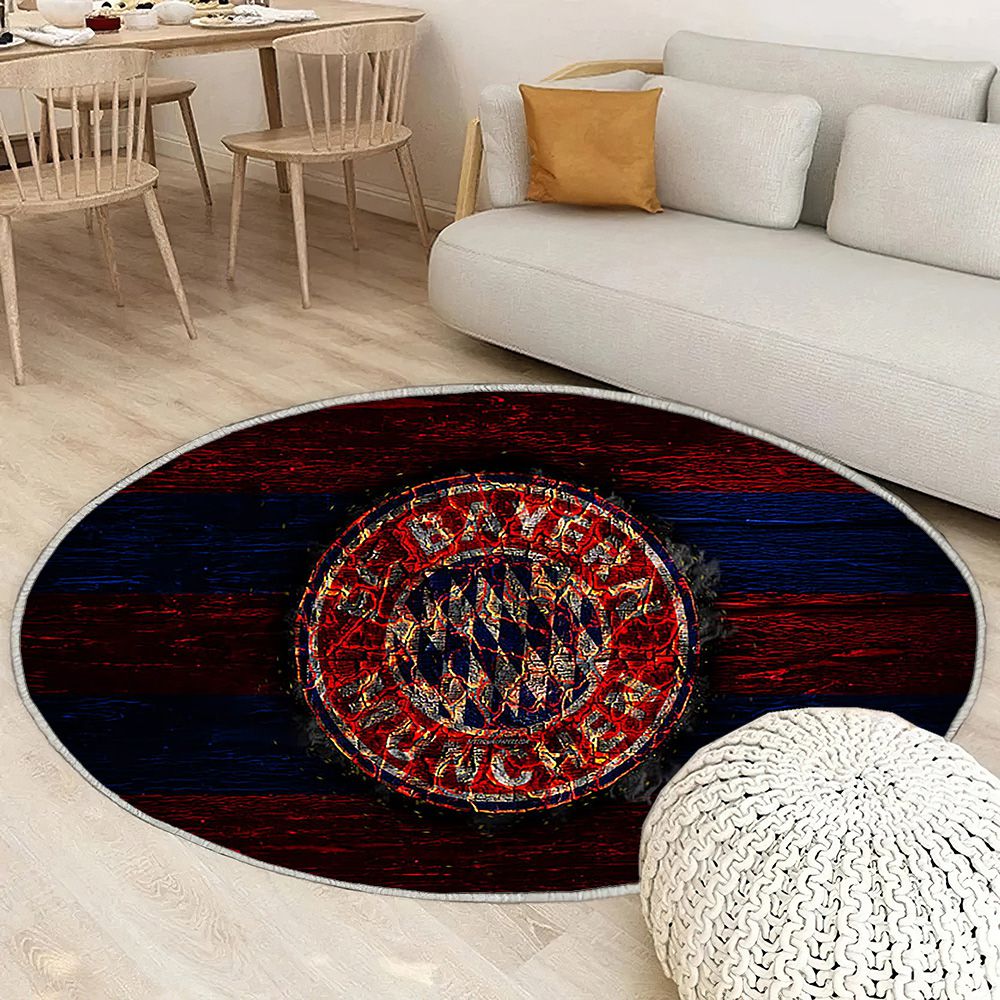Bayern Munchen Fc Tapis Sol - Tapis De Salon, Bundesliga Club De Football Allemand Grunge Tapis Art, Tapis pour la décoration de la maison