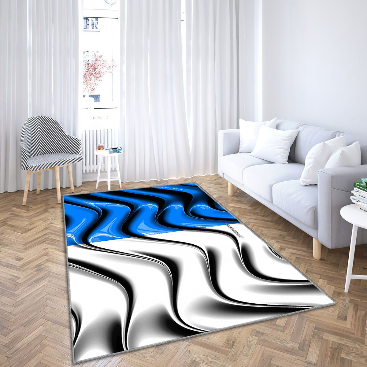 Brescia Drapeau Villes D'Italie Tapis Sol - Tapis De Salon, Brescia Brescia Villes Italiennes Tapis Art, Tapis pour la décoration de la maison