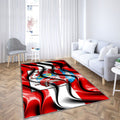 Bremerhaven Drapeau Villes D'Allemagne Tapis Sol - Tapis De Salon, Bremerhaven Bremerhaven Villes Allemandes Tapis Art, Tapis pour la décoration de la maison