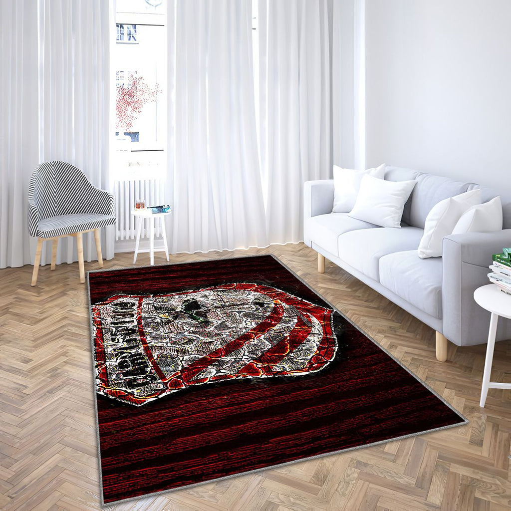 Carpi Fc 1909 Tapis Sol - Tapis De Salon, Club de Football Italien de Serie B Tapis Art, Tapis pour la décoration de la maison