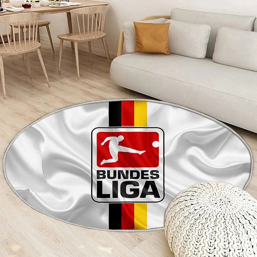 Logo de la Bundesliga Tapis Sol - Tapis De Salon, Football Allemagne Championnat allemand de football Tapis Art, Tapis pour la décoration de la maison