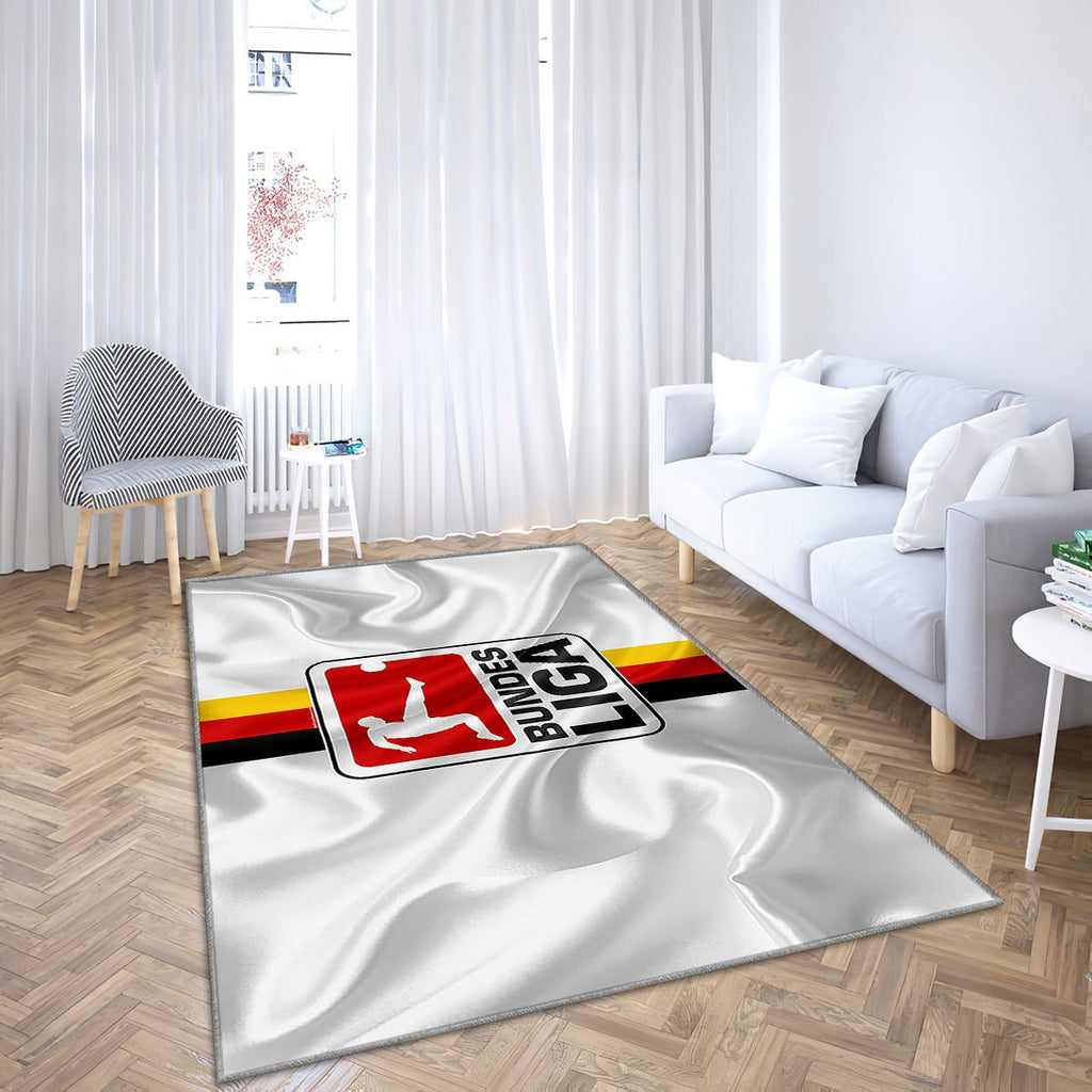 Logo de la Bundesliga Tapis Sol - Tapis De Salon, Football Allemagne Championnat allemand de football Tapis Art, Tapis pour la décoration de la maison