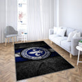Darmstadt Fc Grunge Tapis Sol - Tapis De Salon, Bundesliga 2Équipe allemande de football Tapis Art, Tapis pour la décoration de la maison