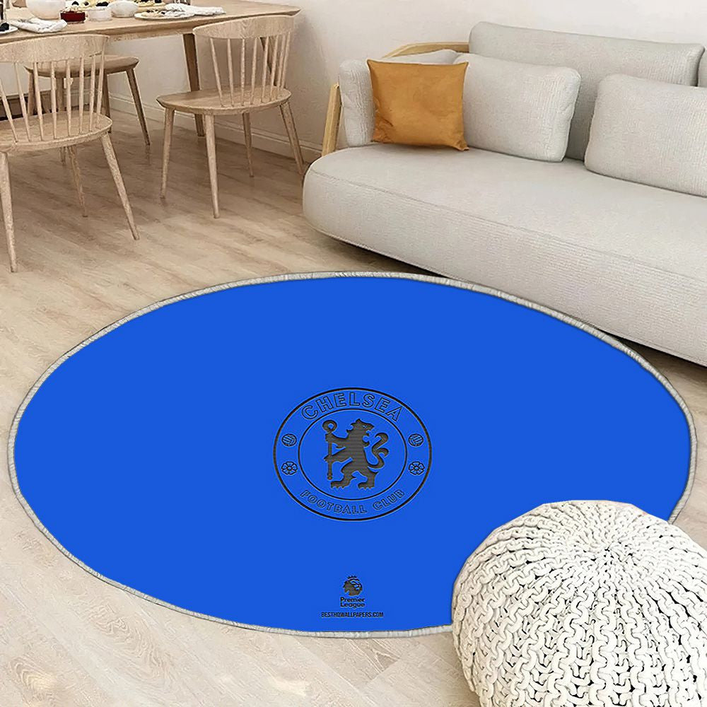 Chelsea Fc Tapis Sol - Tapis De Salon, équipe anglaise de football Chelsea Fcpremier League Tapis Art, Tapis pour la décoration de la maison