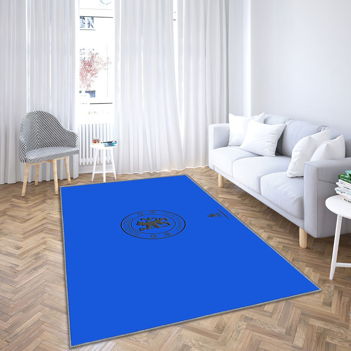 Chelsea Fc Tapis Sol - Tapis De Salon, équipe anglaise de football Chelsea Fcpremier League Tapis Art, Tapis pour la décoration de la maison