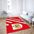 Bristol City FcEnglish Football Club Bristol Tapis Sol - Tapis De Salon, Royaume-Uni Tapis Art, Tapis pour la décoration de la maison
