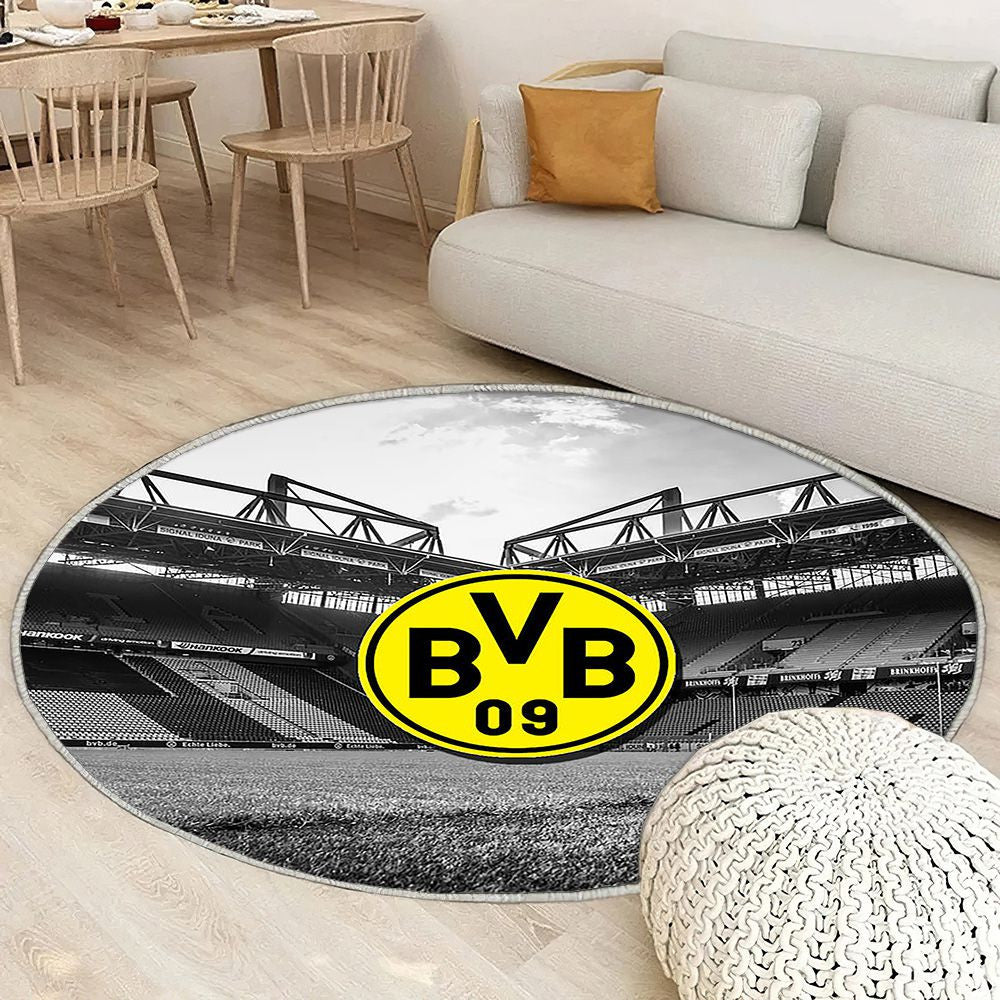Borussia Dortmund Tapis Sol - Tapis De Salon, Bvb09 Football Allemagne Tapis Art, Tapis pour la décoration de la maison