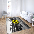 Borussia Dortmund Tapis Sol - Tapis De Salon, Bvb09 Football Allemagne Tapis Art, Tapis pour la décoration de la maison