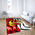 Bielefeld Drapeau Villes D'Allemagne Tapis Sol - Tapis De Salon, Bielefeld Bielefeld Villes Allemandes Tapis Art, Tapis pour la décoration de la maison