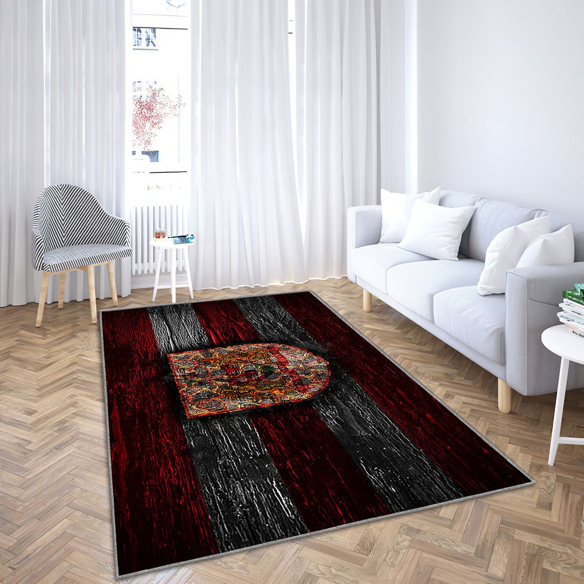 Bristol City Fc Tapis Sol - Tapis De Salon, Championnat Rouge Et BlancEnglish Football Club Tapis Art, Tapis pour la décoration de la maison