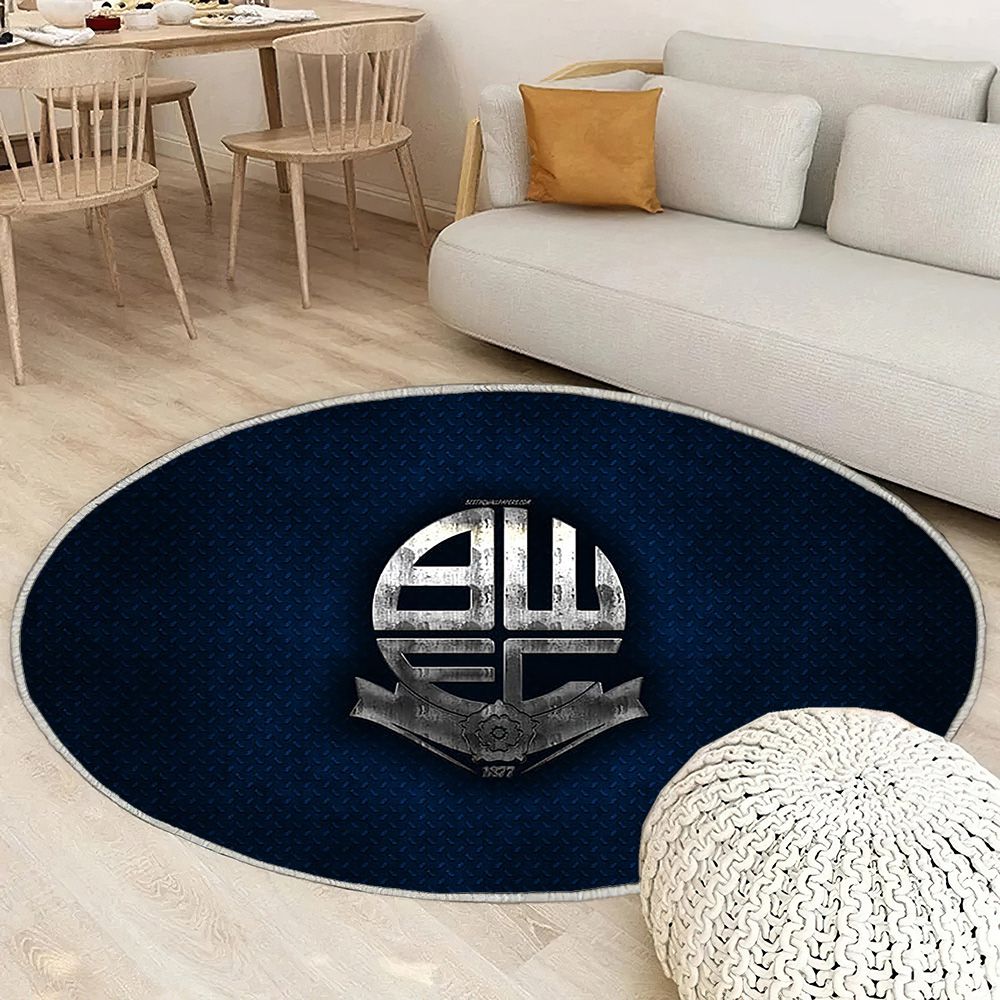 Bolton Wanderers Fc Tapis Sol - Tapis De Salon, Championnat EFL d'Angleterre Tapis Art, Tapis pour la décoration de la maison