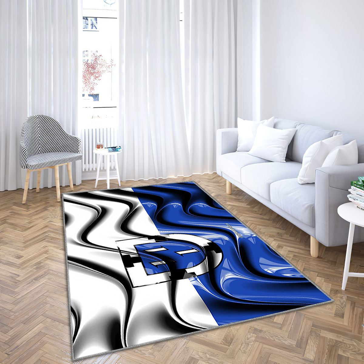 Bottrop Drapeau Villes D'Allemagne Tapis Sol - Tapis De Salon, Bottrop Bottrop Villes Allemandes Tapis Art, Tapis pour la décoration de la maison