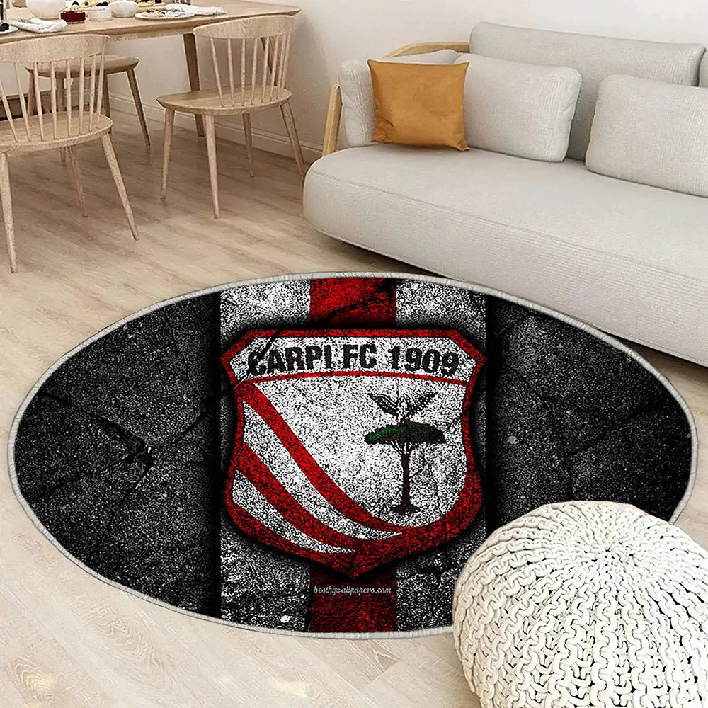 Carpi Fc Tapis Sol - Tapis De Salon, Serie B Football Tapis Art, Tapis pour la décoration de la maison