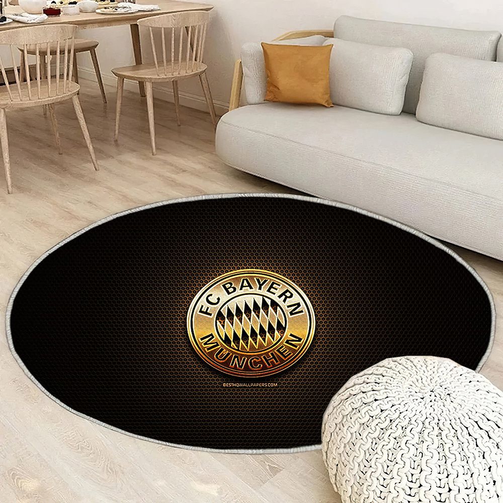 Bayern Munchen Fc Tapis Sol - Tapis De Salon, Grille des clubs de football allemands de la Bundesliga Tapis Art, Tapis pour la décoration de la maison