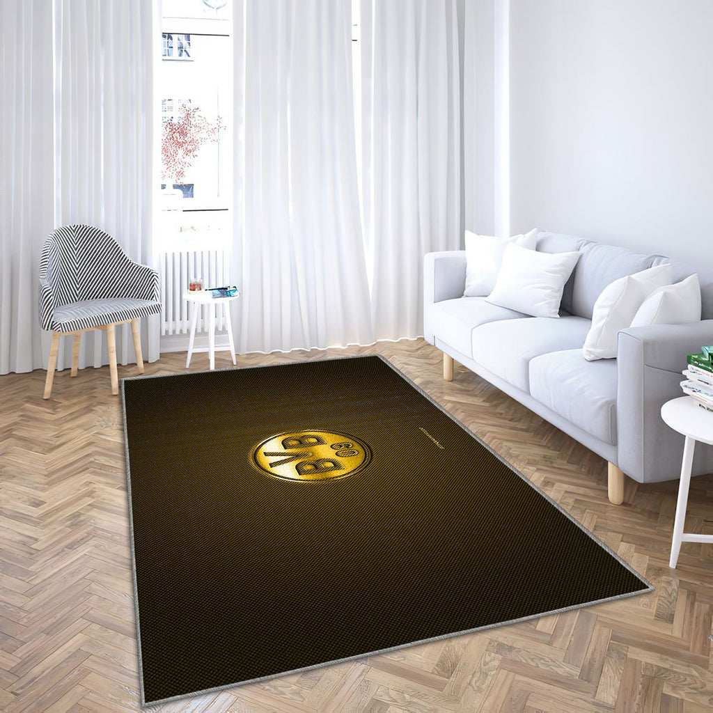 Borussia Dortmund Tapis Sol - Tapis De Salon, club de football allemand Tapis Art, Tapis pour la décoration de la maison