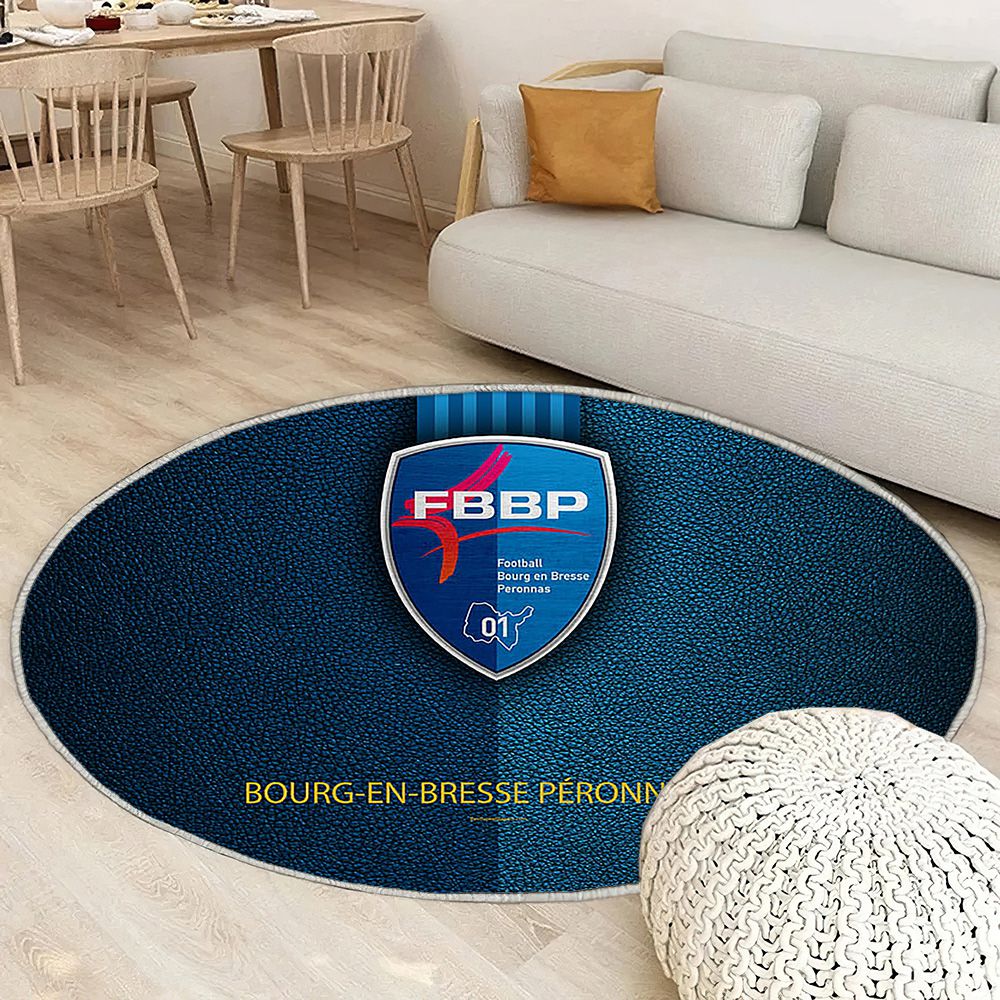 Bourg-En-Bresse Peronnas Fc Peronna Tapis Sol - Tapis De Salon, Deuxième Division Tapis Art, Tapis pour la décoration de la maison