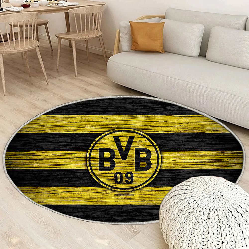 Borussia Dortmund Bundesligagermany Tapis Sol - Tapis De Salon, Football Tapis Art, Tapis pour la décoration de la maison