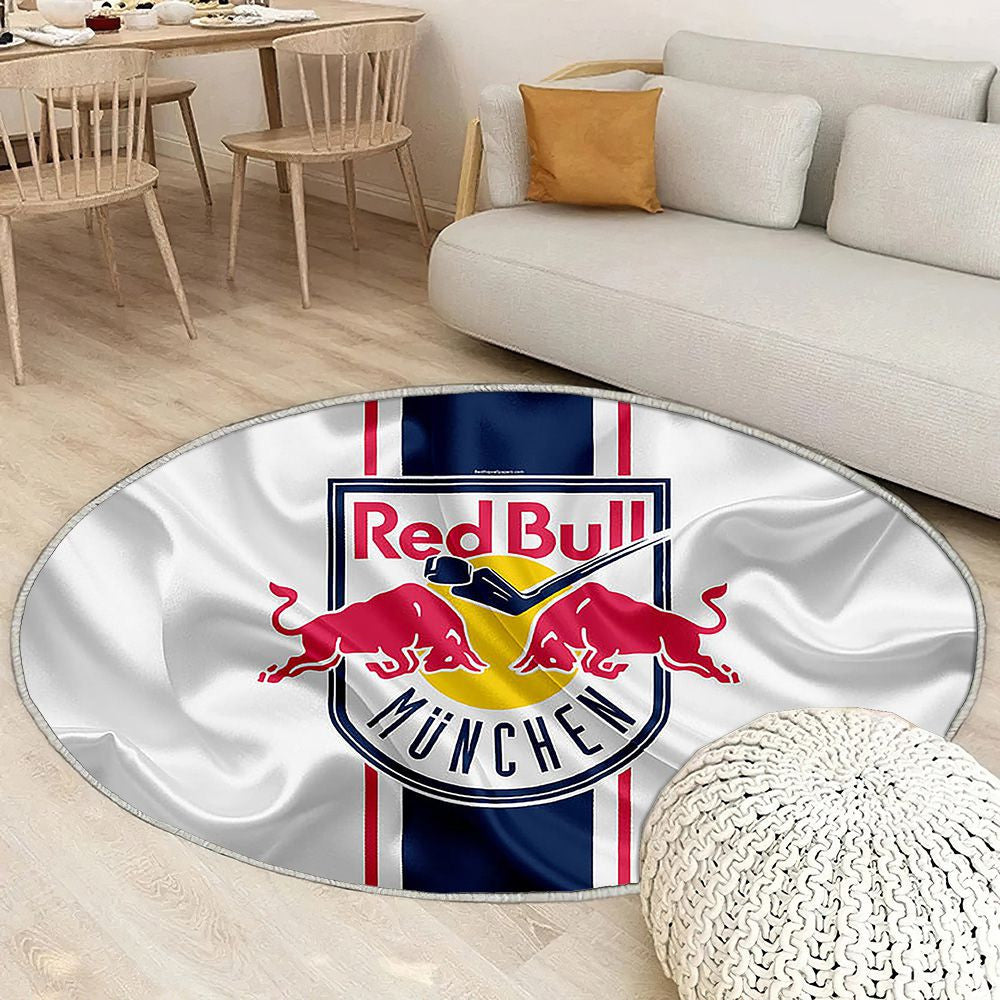 Ehc Red Bull MNchen Club de hockey allemand Deutsche Eishockey Liga Tapis Sol - Tapis De Salon, Allemagne Drapeau en soie Tapis Art, Tapis pour la décoration de la maison