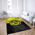Borussiadortmund Tapis Sol - Tapis De Salon, Bvb Deutschland Dortmund Tapis Art, Tapis pour la décoration de la maison