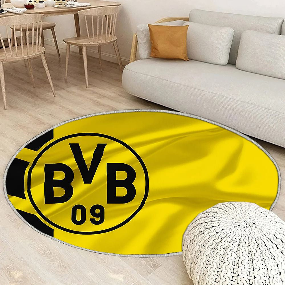 Borussia Dortmund Tapis Sol - Tapis De Salon, Football Bundesliga Borussia Tapis Art, Tapis pour la décoration de la maison