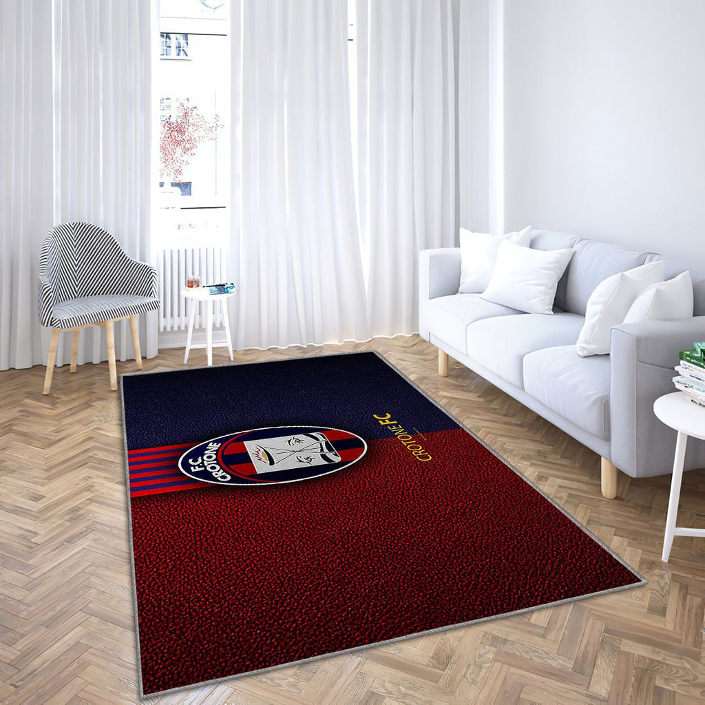 Crotone Fc Italian Football Clubcrotone Tapis Sol - Tapis De Salon, Italiechampionnats d'Italie Tapis Art, Tapis pour la décoration de la maison