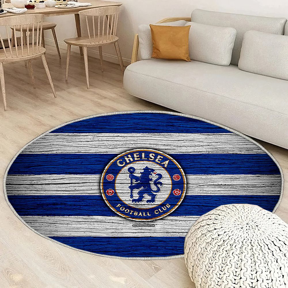 Chelsea Premier League Tapis Sol - Tapis De Salon, Angleterrefc Chelsea Tapis Art, Tapis pour la décoration de la maison