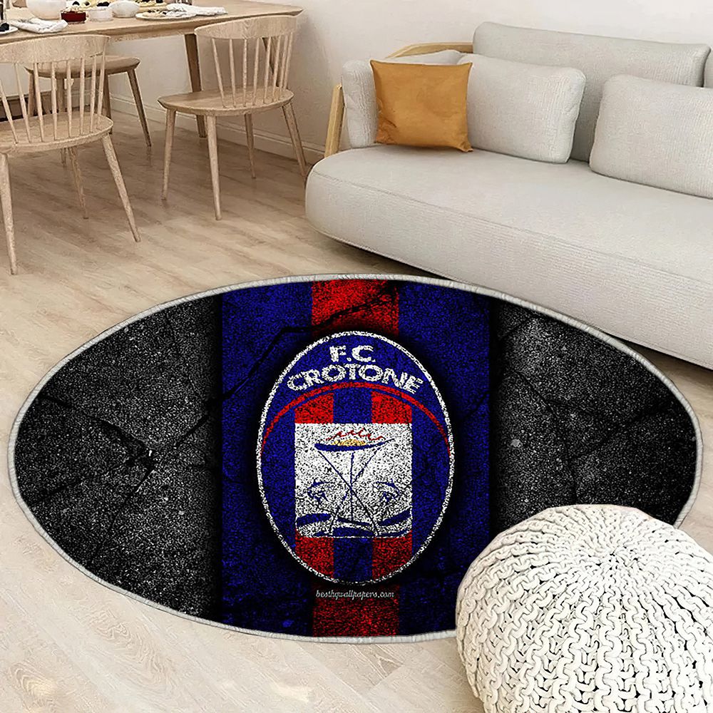 Crotone Fc Tapis Sol - Tapis De Salon, Serie B Football Tapis Art, Tapis pour la décoration de la maison