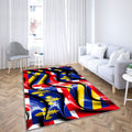 Drapeau Bourgogne Provinces De France Tapis Sol - Tapis De Salon, Bourgogne Bourgogne Provinces Françaises Tapis Art, Tapis pour la décoration de la maison