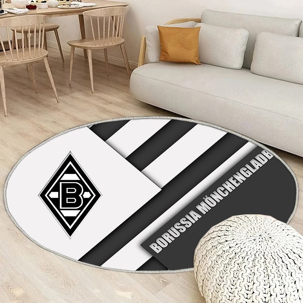 Borussia Mchengladbach Fc Tapis Sol - Tapis De Salon, Club de football allemand Bundesliga Tapis Art, Tapis pour la décoration de la maison