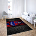 Clermont Foot Fc Tapis Sol - Tapis De Salon, Ligue 2 Football Tapis Art, Tapis pour la décoration de la maison