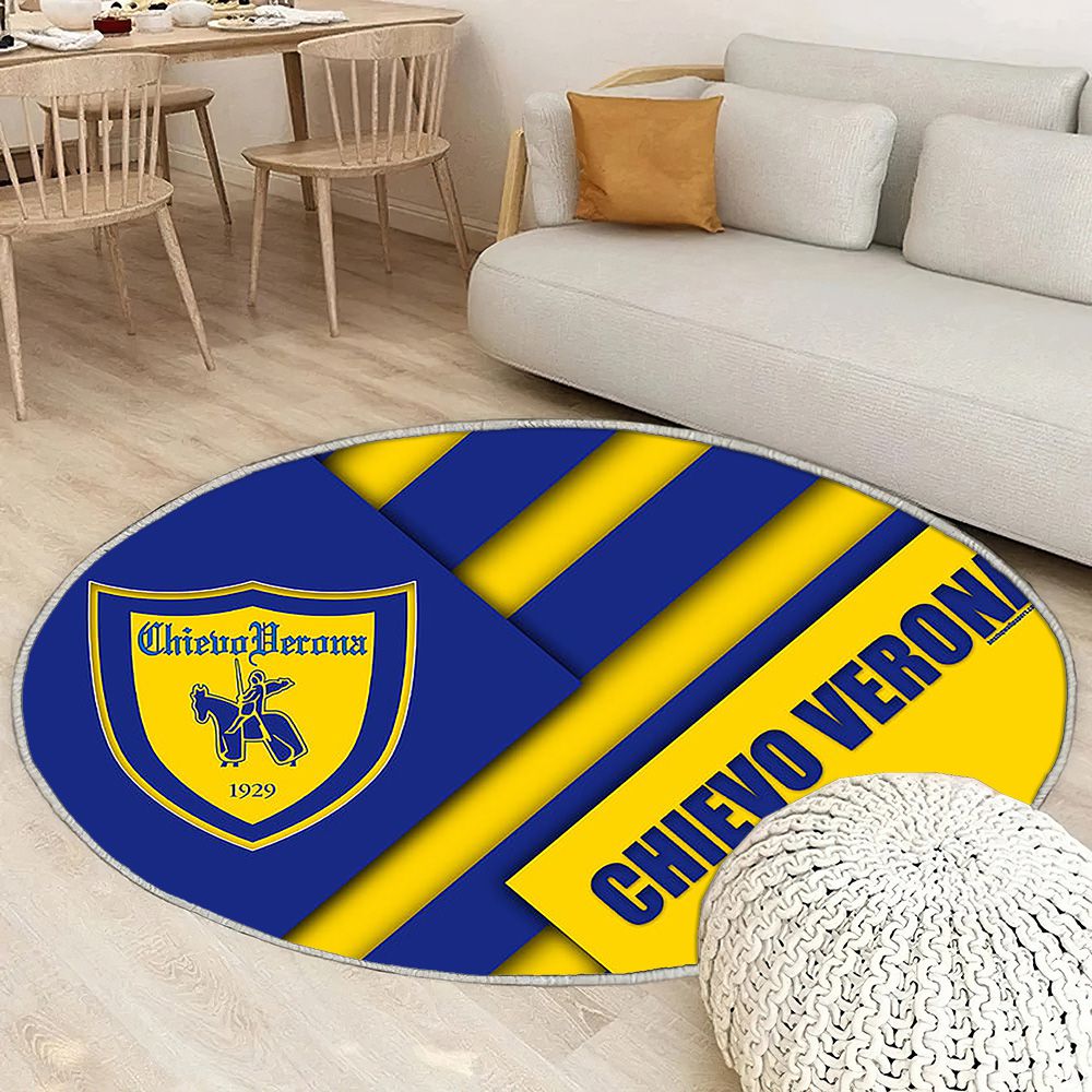 Chievo Vérone Fc Tapis Sol - Tapis De Salon, Football Serie A Chievo Tapis Art, Tapis pour la décoration de la maison