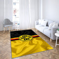 Borussia Dortmund Tapis Sol - Tapis De Salon, clubs de football allemands Bvb Tapis Art, Tapis pour la décoration de la maison