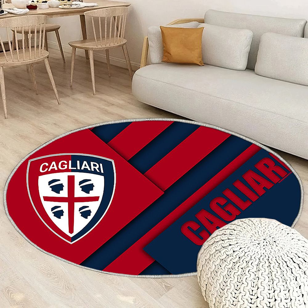 Cagliari Fc Tapis Sol - Tapis De Salon, Football Serie A Cagliariitalienclub Tapis Art, Tapis pour la décoration de la maison