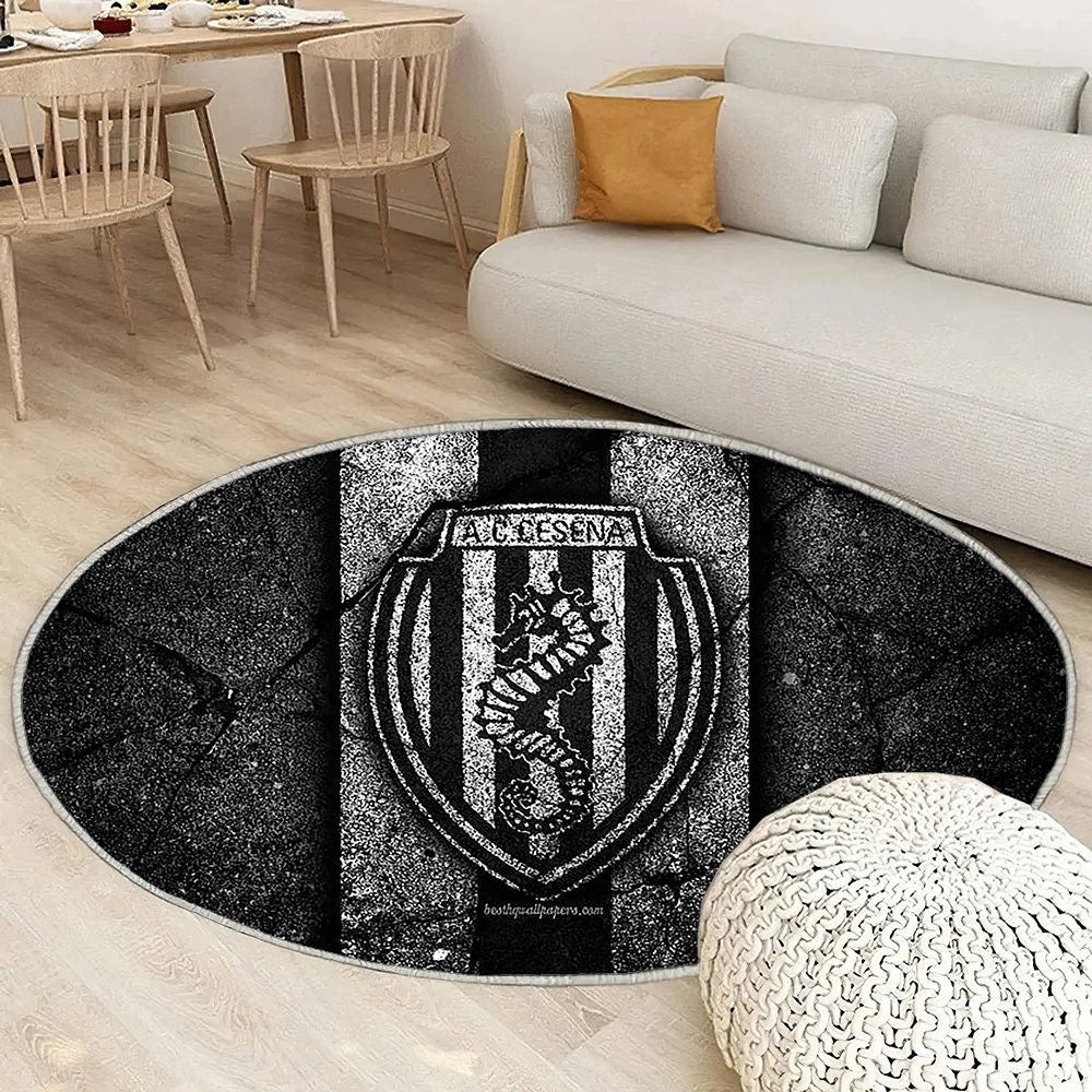 Cesena Fc Tapis Sol - Tapis De Salon, Serie B Football Tapis Art, Tapis pour la décoration de la maison
