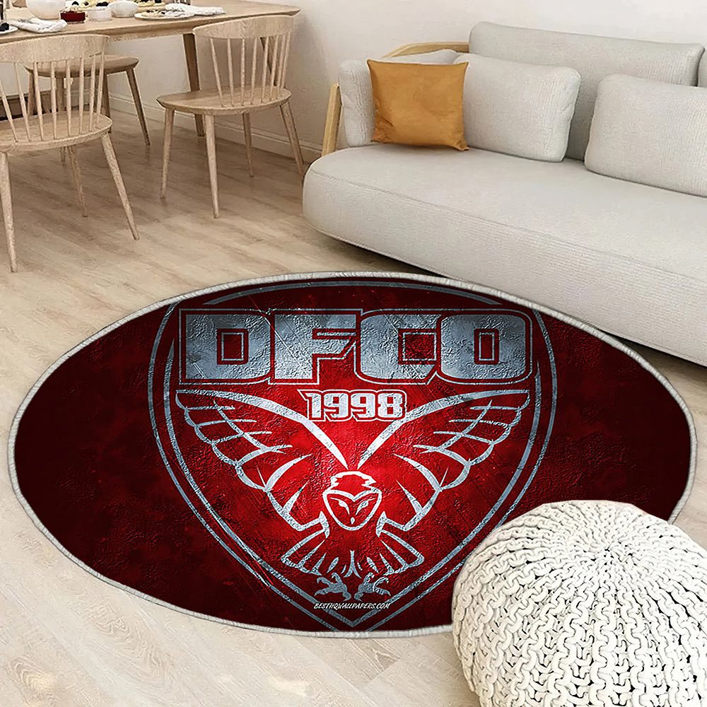Dijon Fco Tapis Sol - Tapis De Salon, Rouge Dijon Fcogrunge Art Tapis Art, Tapis pour la décoration de la maison