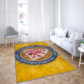 Eintracht Braunschweig Fc Tapis Sol - Tapis De Salon, Allemagne Football 2 Bundesligafc Braunschweig Tapis Art, Tapis pour la décoration de la maison