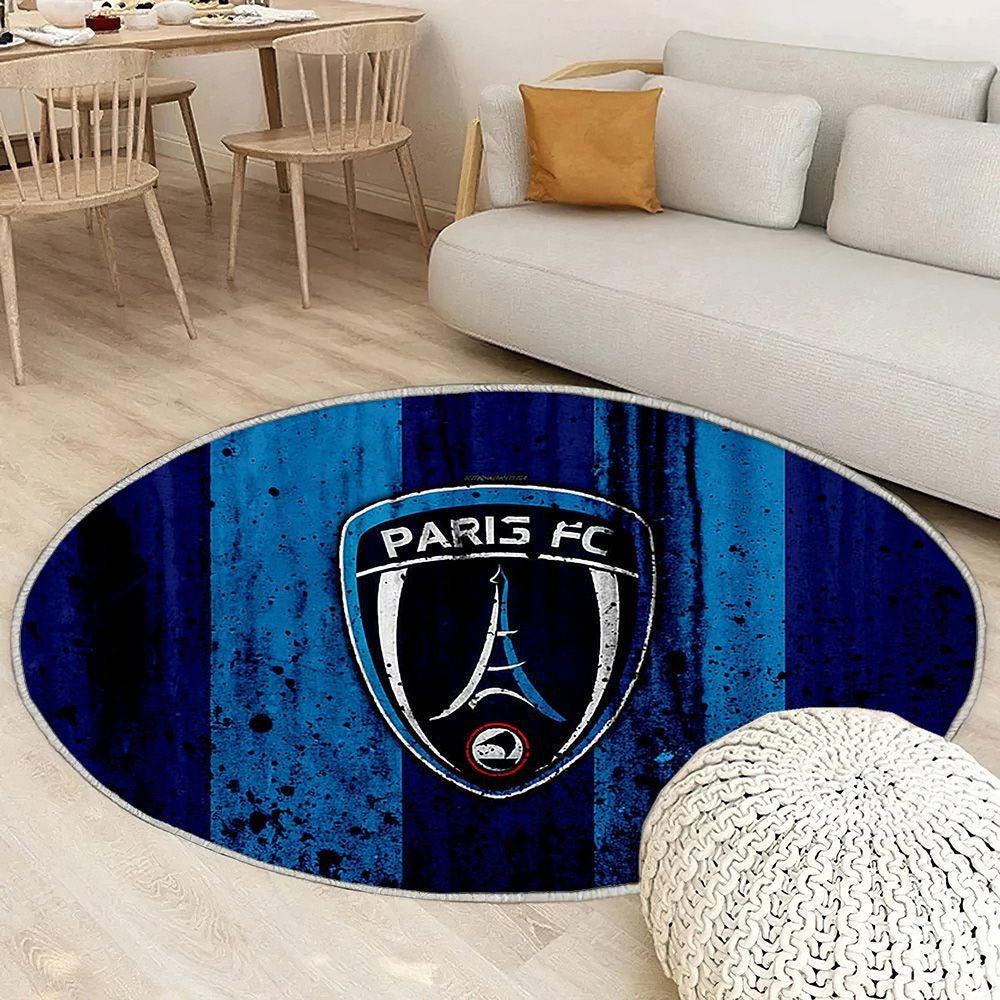 Fc Paris Logofrance Paris Tapis Sol - Tapis De Salon, Club de Football Tapis Art, Tapis pour la décoration de la maison
