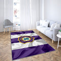 Fc Erzgebirge Aue Silk Flagfc Aue2 Bundesliga Tapis Sol - Tapis De Salon, Aue Allemagne Tapis Art, Tapis pour la décoration de la maison