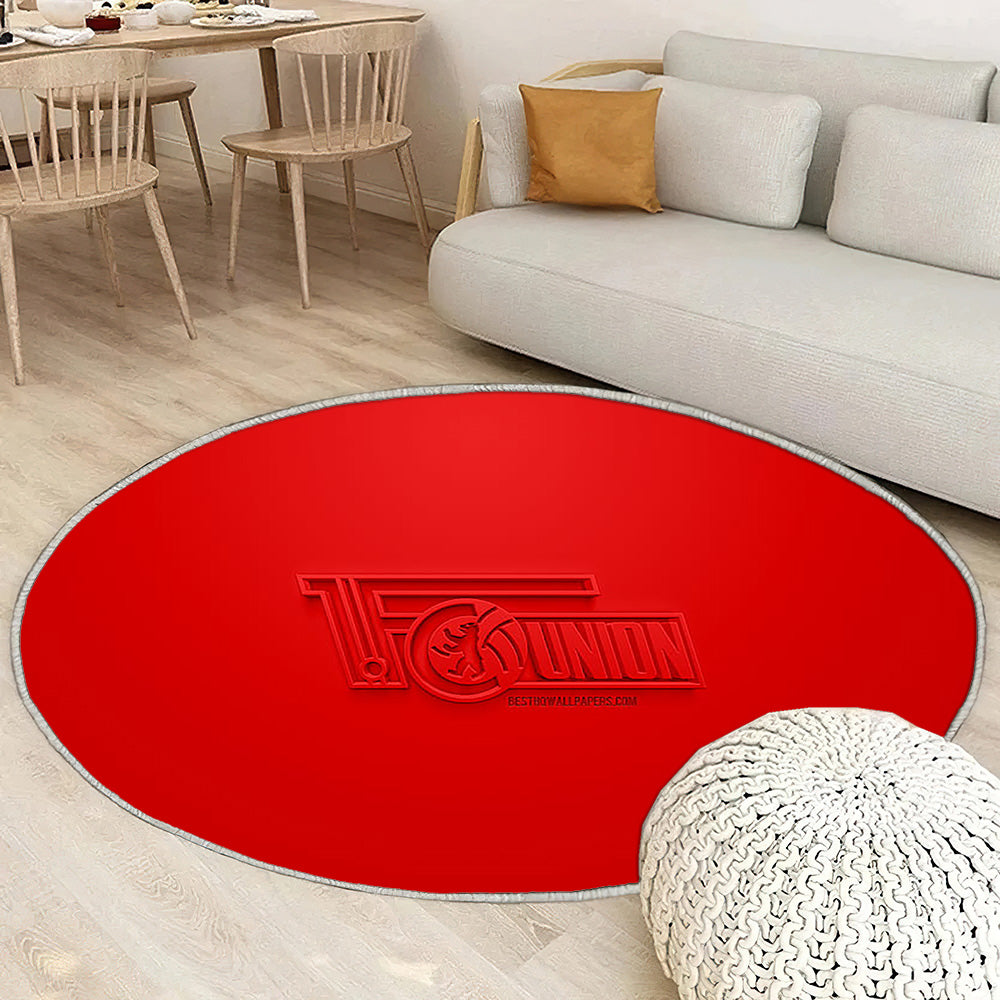Fc Union Berlin Tapis Sol - Tapis De Salon, club de football allemand Tapis Art, Tapis pour la décoration de la maison
