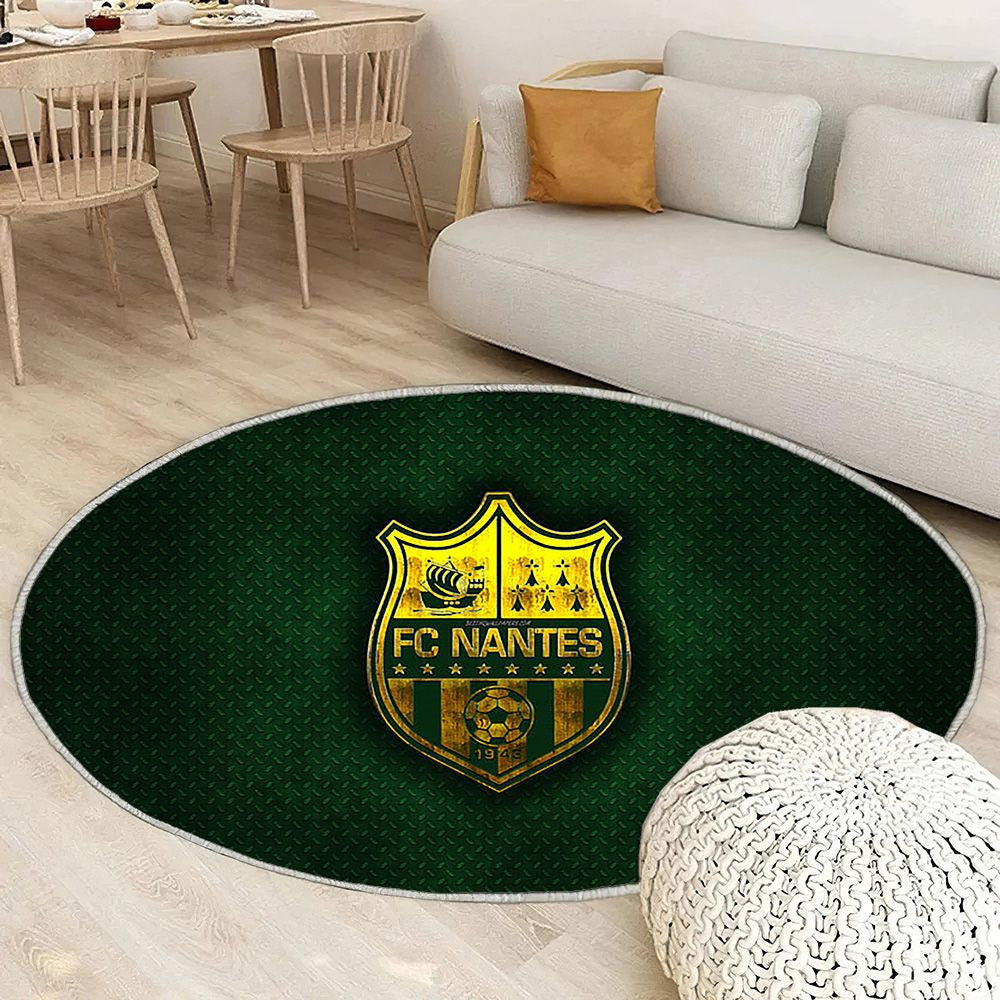 Fc Nantes Tapis Sol - Tapis De Salon, France Ligue 1 Tapis Art, Tapis pour la décoration de la maison