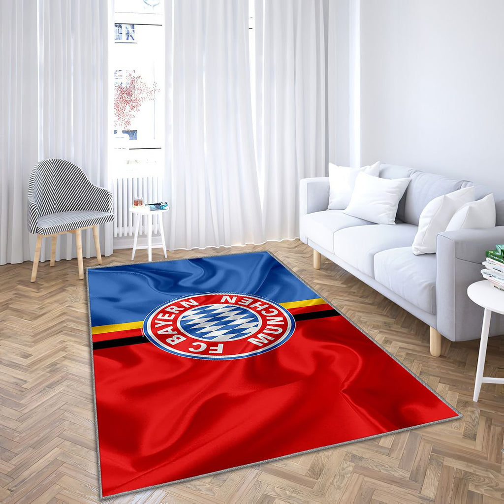FC Bayern Munich Tapis Sol - Tapis De Salon, Football Clubbayern Tapis Art, Tapis pour la décoration de la maison
