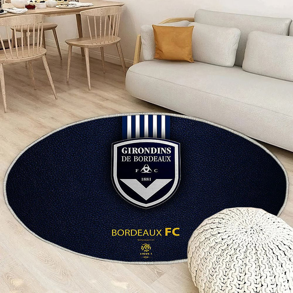 Fc Girondins Bordeaux Club Français de Footballbordeaux Tapis Sol - Tapis De Salon, France Tapis Art, Tapis pour la décoration de la maison