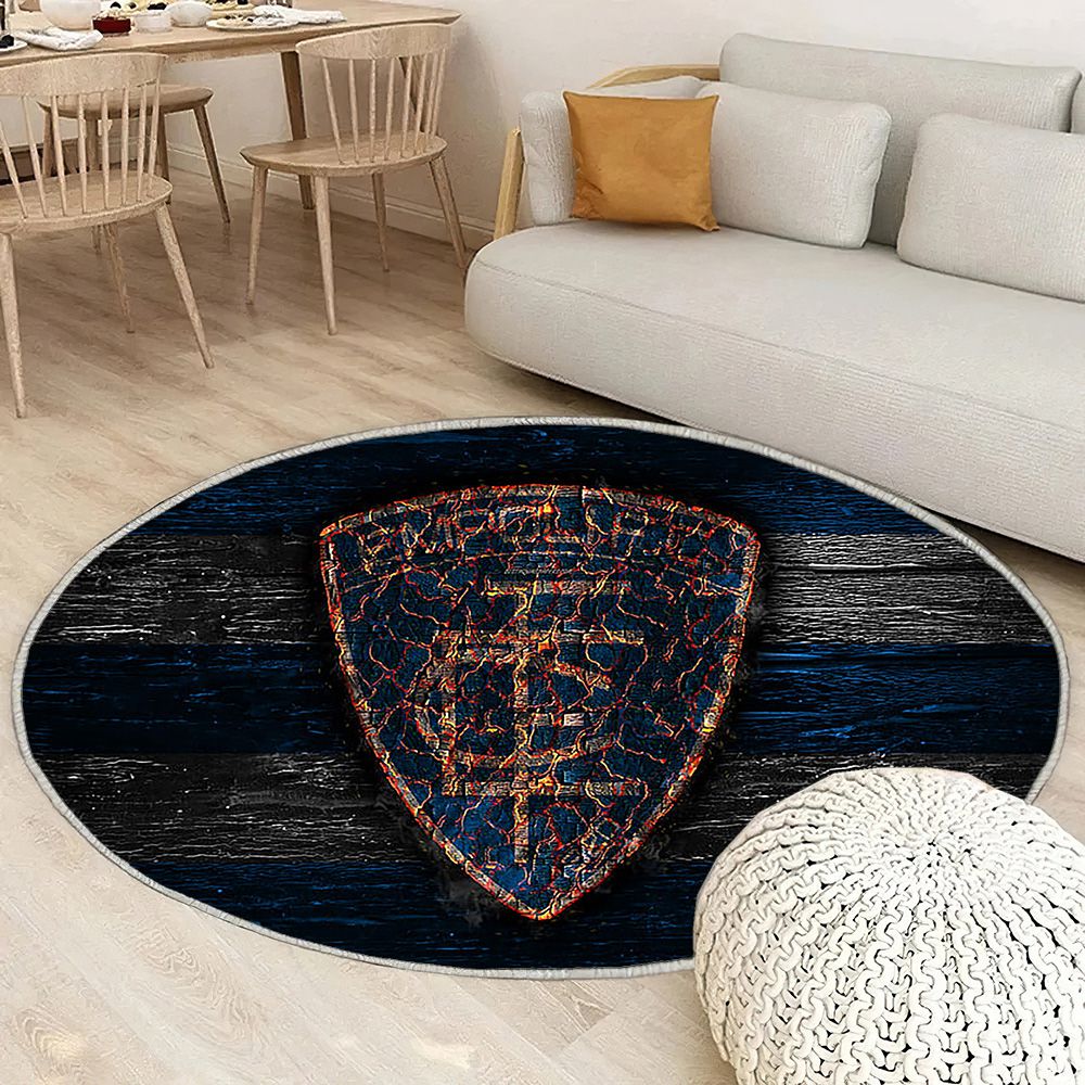 Empoli Fc Fire Logo Tapis Sol - Tapis De Salon, Football Grunge Club De Football Italien Tapis Art, Tapis pour la décoration de la maison