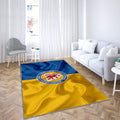 Eintracht Braunschweig Fc Silk Flagbraunschweig2 Bundesliga Tapis Sol - Tapis De Salon, Eintracht Allemagne Tapis Art, Tapis pour la décoration de la maison