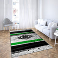 Fc Borussia Mönchengladbach Logoallemagne Borussia Mönchengladbach Tapis Sol - Tapis De Salon, Club de Football Borussia Mönchengladbach Fc Tapis Art, Tapis pour la décoration de la maison