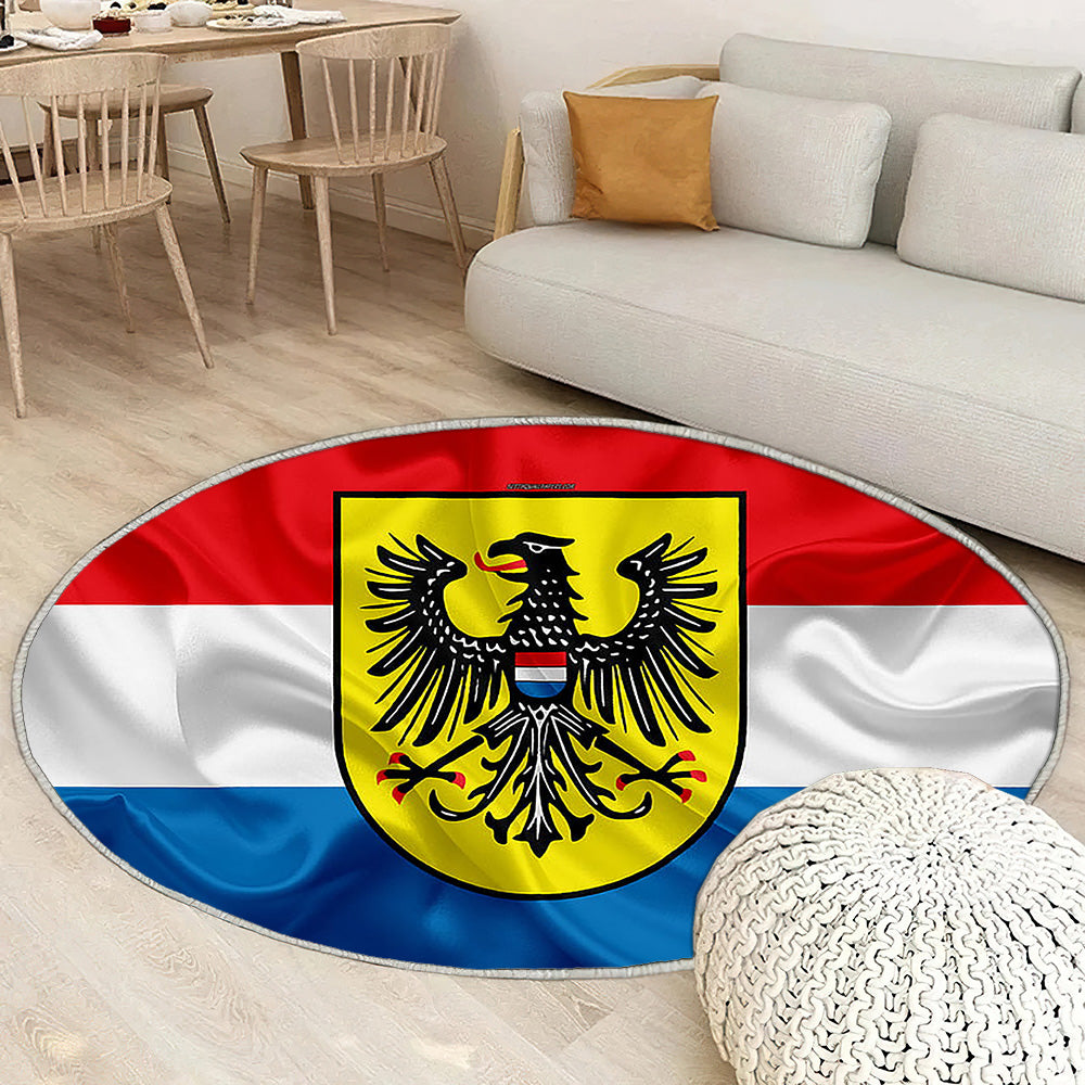 Drapeau de la ville allemande de Heilbronn Tapis Sol - Tapis De Salon, symboles de Heilbronn Tapis Art, Tapis pour la décoration de la maison