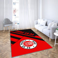 Fc St Paulired Black Ion Hambourg Tapis Sol - Tapis De Salon, Bundesliga 2 Tapis Art, Tapis pour la décoration de la maison